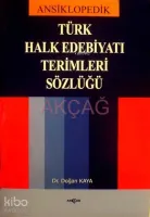 Türk Halk Edebiyatı Terimleri Sözlüğü