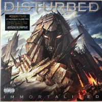 Disturbed – Immortalized (Tan w/ Black Splatter, 10th Anniversary) LP