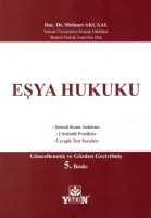 Eşya Hukuku 5.BASKI