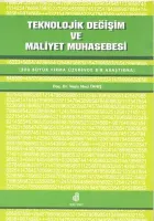 Teknolojik Değişim ve Maliyet Muhasebesi