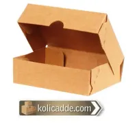 Kilitli Kraft Karton Kutu 45x40x15 cm.