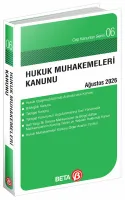 Hukuk Muhakemeleri Kanunu - 6 (Cep Boy)