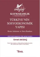 İMTİYAZ Kaymakamlık Sınavına Hazırlık Türkiye'nin Sosyoekonomik Yapısı Konu Anlatımı-Soru Bankası