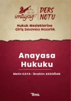 İmtiyaz Ders Notları HMGS Anayasa Hukuku