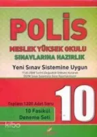 Polis Meslek Yüksek Okulu Sınavlarına Hazırlık 10 Fasikül Deneme