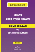 AristoHocam HMGS 2024 Eylül Sınavı Çıkmış Soruları ve Detaylı Çözümleri