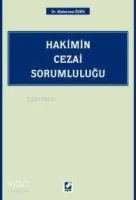 Hakimin Cezai Sorumluluğu