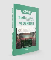 KPSS Tarih Tamamı Çözümlü 40 Deneme