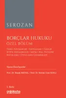Borçlar Hukuku Özel Bölüm