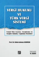 Vergi Hukuku ve Türk Vergi Sistemi