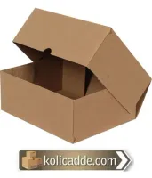 Kilitli Karton Kutu 25x20x10 cm.