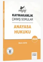 Kaymakamlık Çıkmış Sorular Anayasa Hukuku