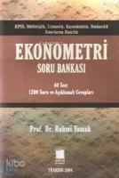 Ekonometri Soru Bankası -40 Test 1200 Soru ve Açıklamalı Cevaplar-