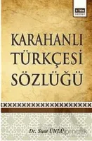 Karahanlı Türkçesi Sözlüğü (Ciltli)