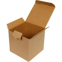 Kilitli Karton Kutu 10,5x10,5x8 cm.