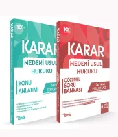 KARAR Konu+ Soru 2'li Set
