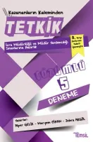 TETKİK İcra Müdürlüğü ve Müdür Yardımcılığı Sınavlarına Hazırlık Çözümlü 5 Deneme