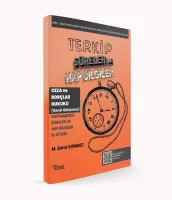 TERKİP Ceza ve Borçlar Hukuku Genel Hükümler Süreler ve Hap Bilgiler El Kitabı