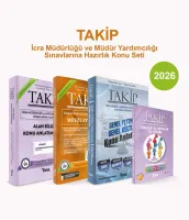Takip İcra Müdürlüğü ve Müdür Yardımcılığı Sınavlarına Hazırlık Alan Bilgisi Konu Seti -2026