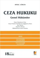 Ceza Hukuku Genel Hükümler