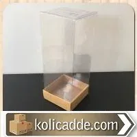 İnce Uzun Asetat Kutu 6x6x15,5 cm.