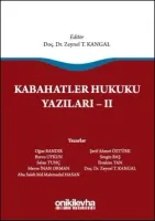 Kabahatler Hukuku Yazıları - II