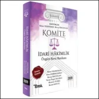 Komite İdari Hakimlik Özgün Soru Bankası