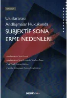 Subjektif Sona Erme Nedenleri