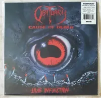 Obituary – Cause Of Death - Live Infection (Blood Red Vinyl) LP