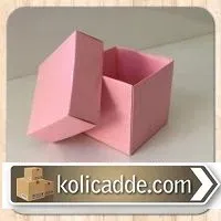 Minik Pembe Karton Kutu 5x5x5 cm