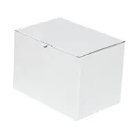 Kilitli Beyaz Karton Kutu 18x13x15,5 cm.