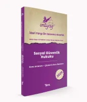 İMTİYAZ İYÖS Sosyal Güvenlik Hukuku Konu Anlatımı - Çözümlü Soru Bankası
