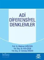 Adi Diferensiyel Denklemler