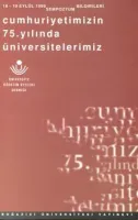Cumhuriyetimizin 75. Yılında Üniversitelerimiz