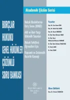 Borçlar Hukuku Genel Hükümler  Çözümlü Soru Bankası