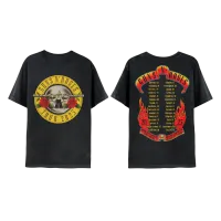 Guns N' Roses Bullet Logo Tour 2025 T-Shirt