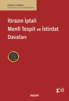 İtirazın İptali– Menfi Tespit– İstirdat Davaları 10.BASKI