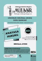 MÜESSİR Anayasa Hukuku Soru Bankası