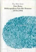 Enis Batur Bibliyografyasi İçin Bir Deneme