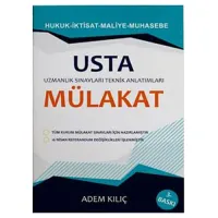 Usta Mülakat Hukuk İktisat Maliye Muhasebe
