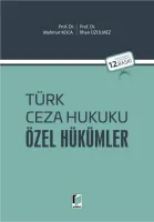 Türk Ceza Hukuku Özel Hükümler