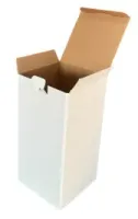 Kilitli Beyaz Kutu 15x15x30 cm.