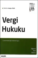 Vergi Hukuku (Erdoğan Öner)