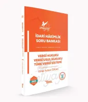 İMTİYAZ İdari Hâkimlik Vergi Hukuku - Vergi Usul Hukuku - TVS Soru Bankası