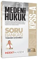 KPSS A Grubu Medeni Hukuk Soru Bankası Çözümlü