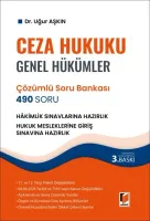 Ceza Hukuku Genel Hükümler Çözümlü Soru Bankası