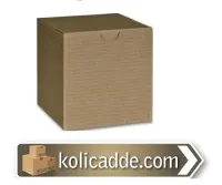 Kilitli karton Kutu 11x11x11 cm.