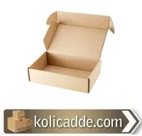Tesliner Kilitli Karton Kutu 24x16,5x6 cm.
