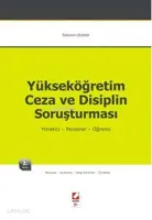 Yükseköğretim Ceza ve Disiplin Soruşturması