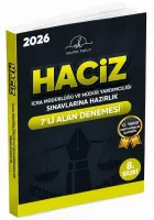 Nezihe Hatun 2026 İcra Müdürlüğü ve Yardımcılığı Sınavı Haciz 7 li Alan Denemesi